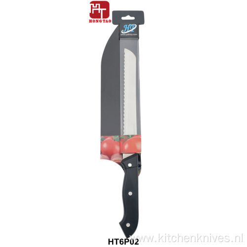 PP handle with rivet bread knife